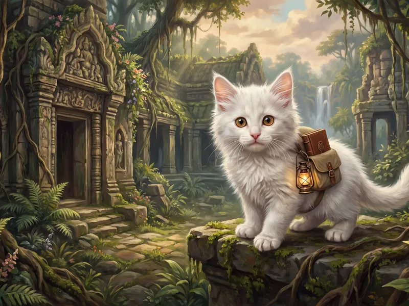 Purr-diana Jones