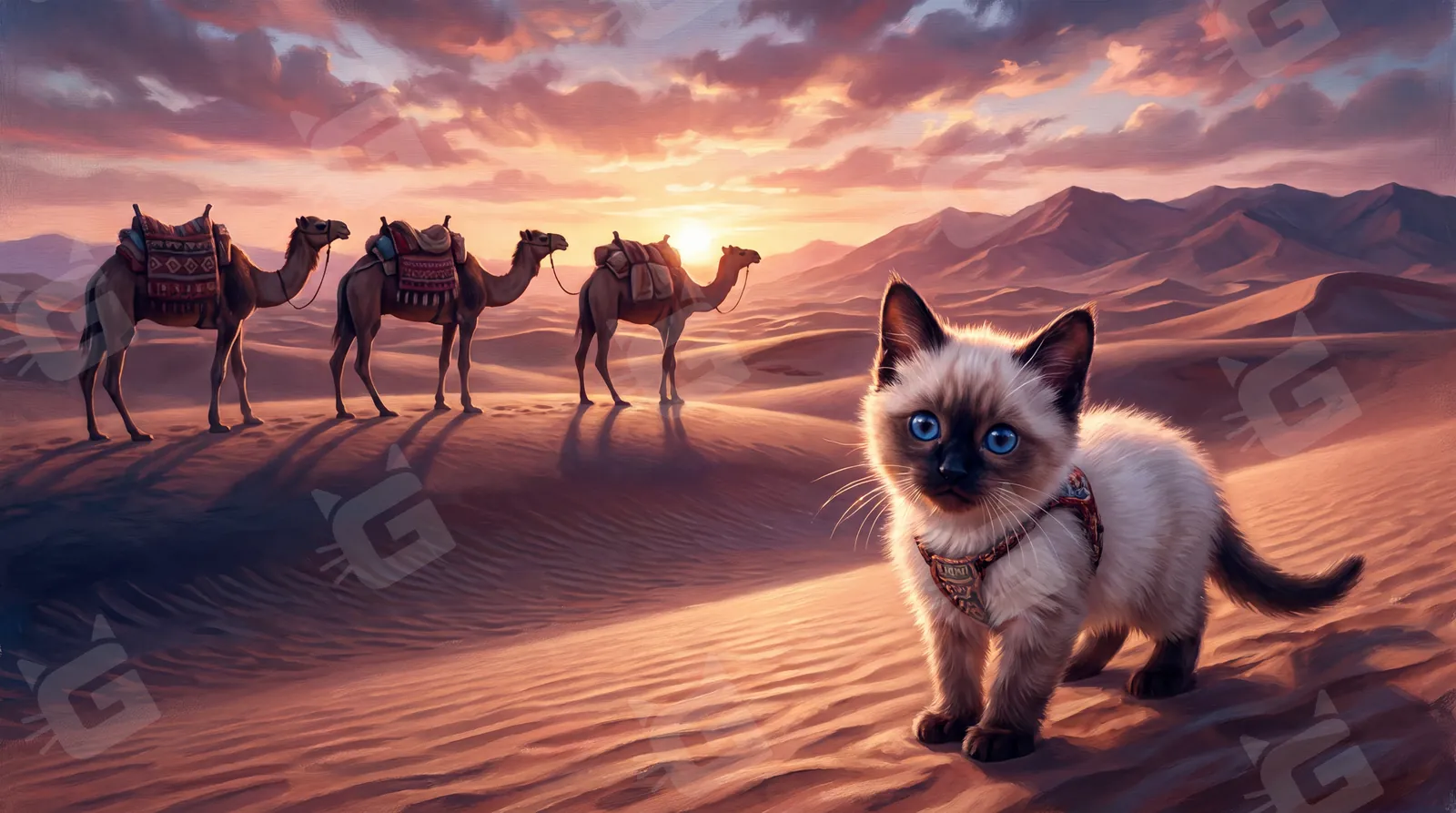 Oasis Odyssey Kitty