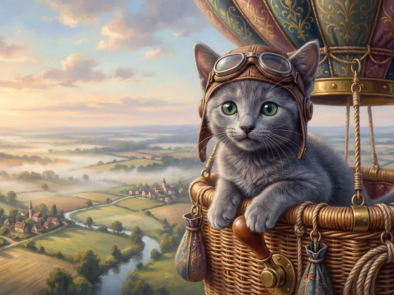 Cap'n Whiskers Takes Flight
