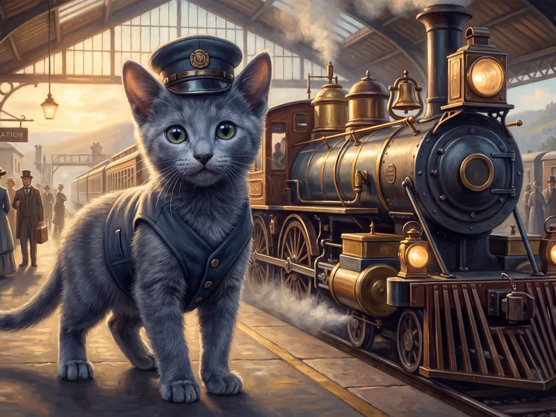 All Aboard the Fur Express