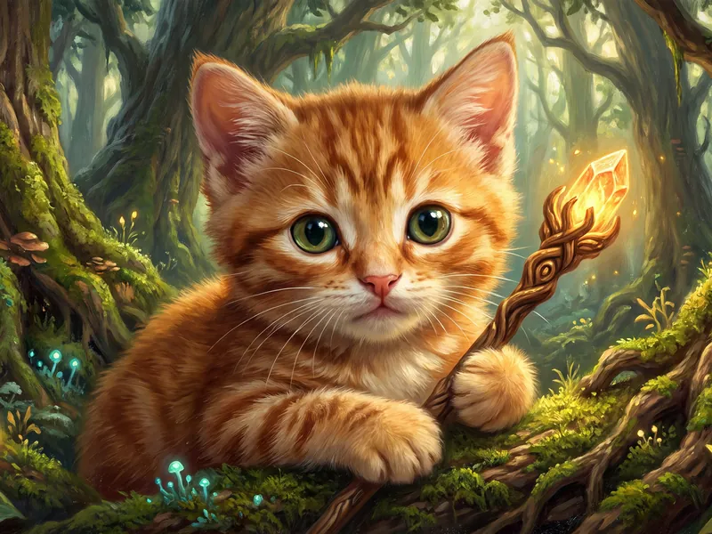 Ginger the Woodland Warlock