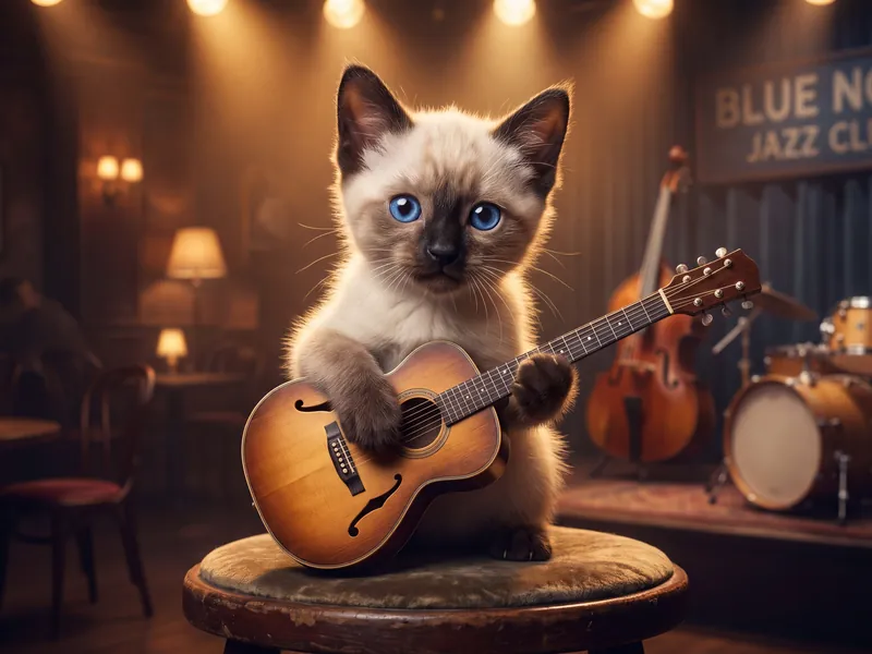 Blue-Eyed Blues Cat