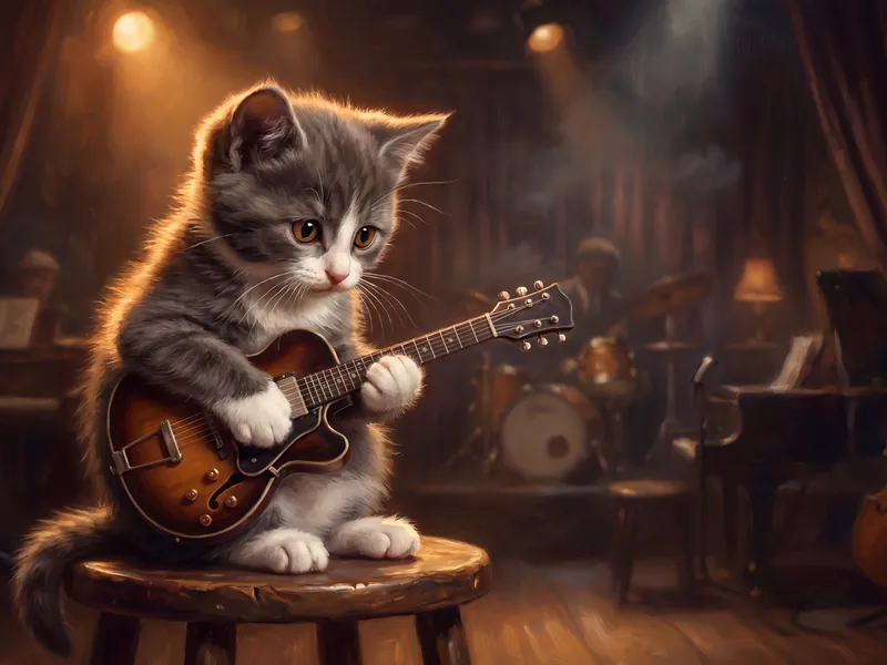 Smokey Strings Tabby