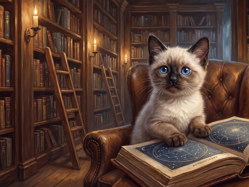 Siamese Sage of the Starry Pages