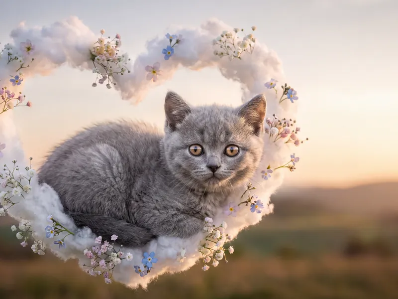 Wrapped in a Forget-Me-Not Heart