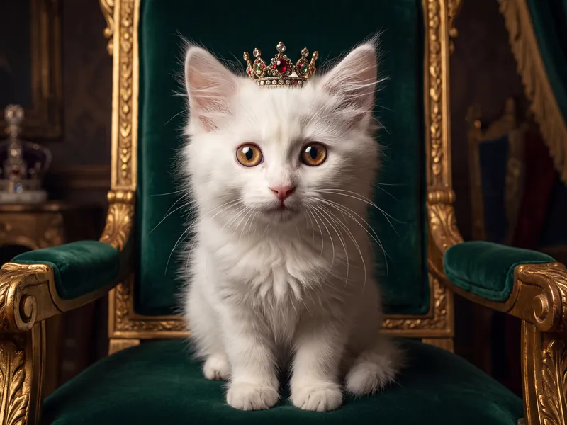 Duchess of Downy Drapes
