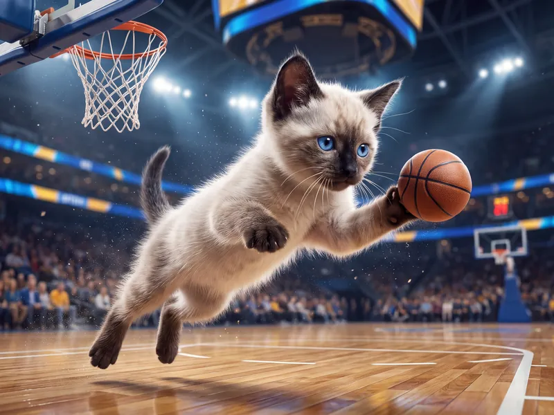 Paws Above the Rim
